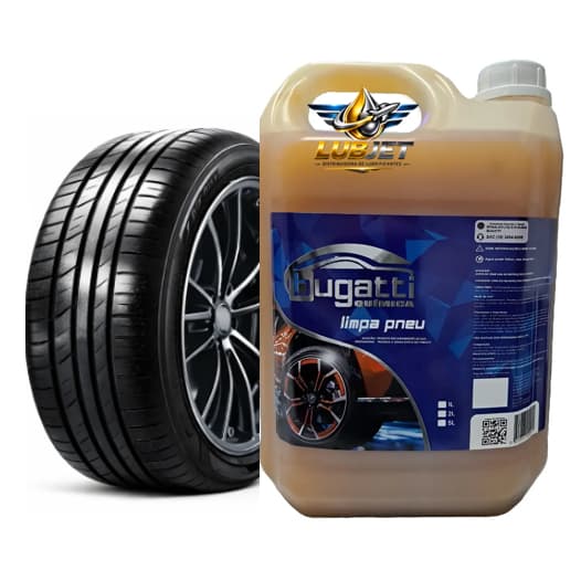 Pretinho Pneu Concentrado Bugatti Química 5 Litros Brilho Natural