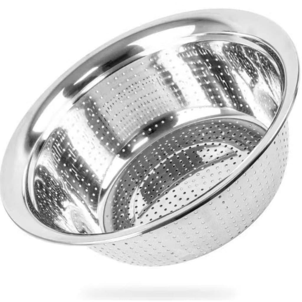 Escorredor Multiuso Inox  para  Massas , Legumes e Feijão