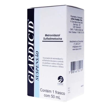 Giardicid Suspensão 50 ml