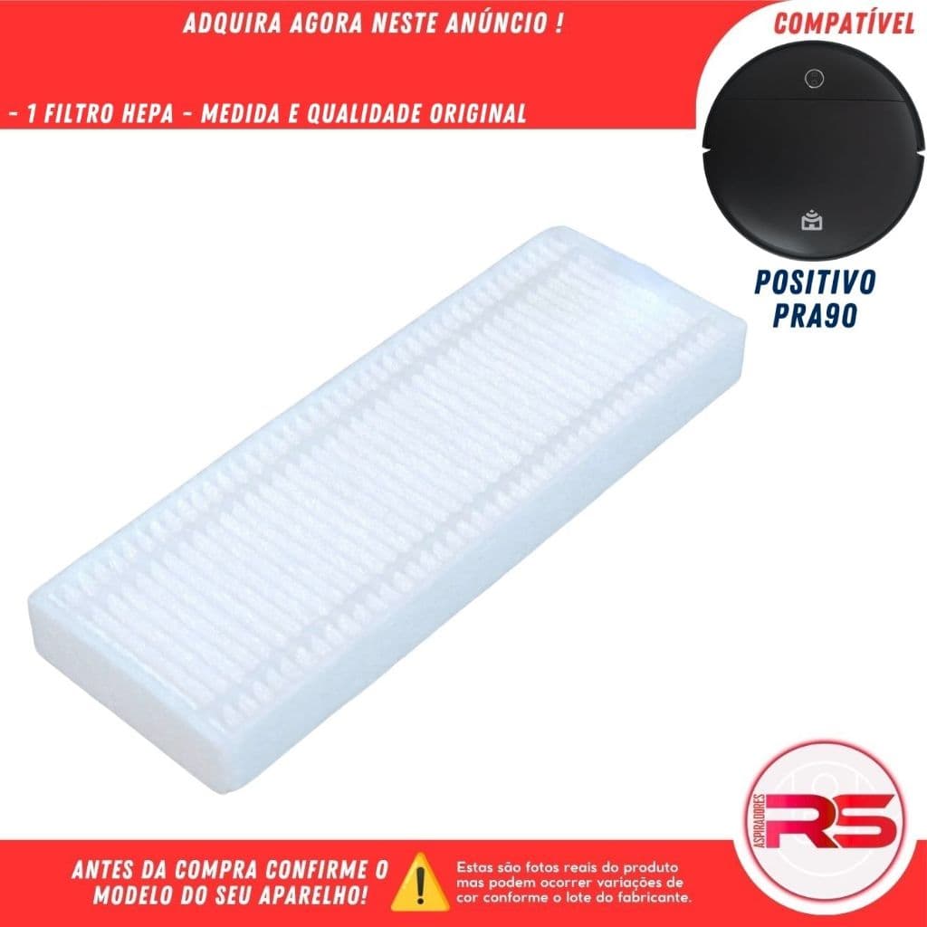 Filtro Hepa para Robo Aspirador Positivo PRA90