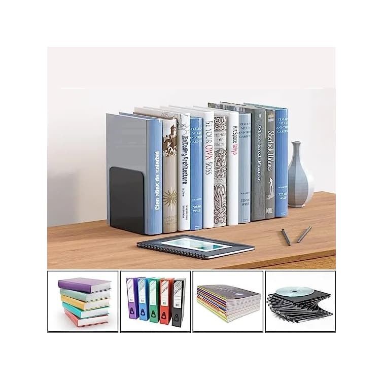 Kit 3 Pares de Apoio Livros Aparadores Suporte Balcão Mesa Vitrine Estande