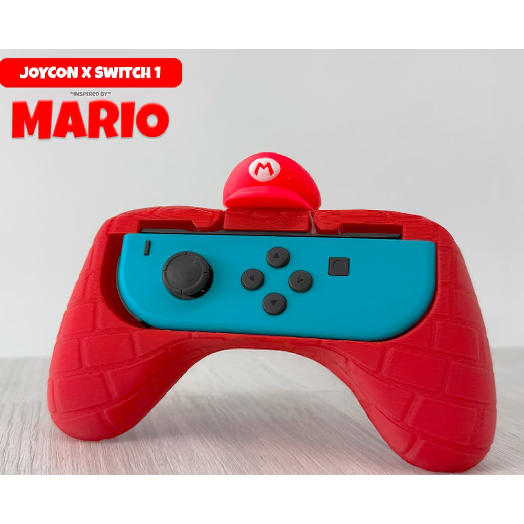 suporte grip para joy con nintendo switch 1 capa para joycon