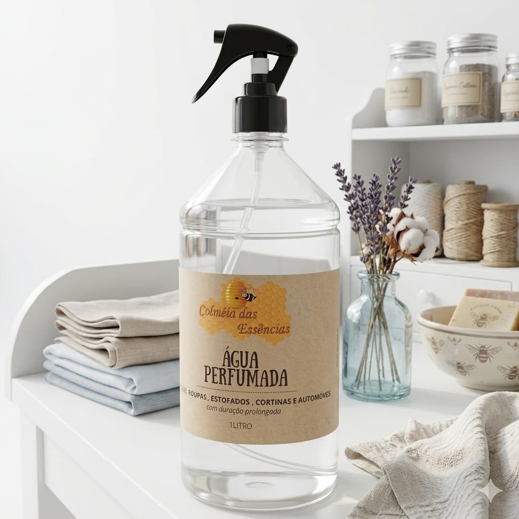 Água Perfumada Oceanus Para Lençóis , Roupas , Estofados Cortinas , Toalhas e Automóveis - 1LT