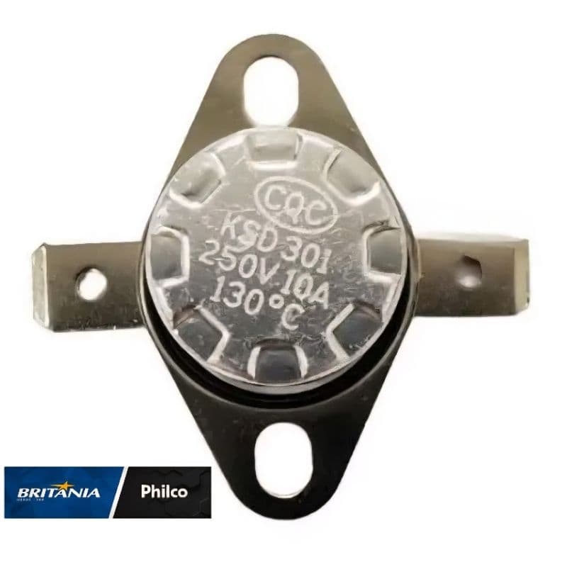 TERMOSTATO 250V 12A 130C PARA CAFETEIRA BCF32 BRITÂNIA