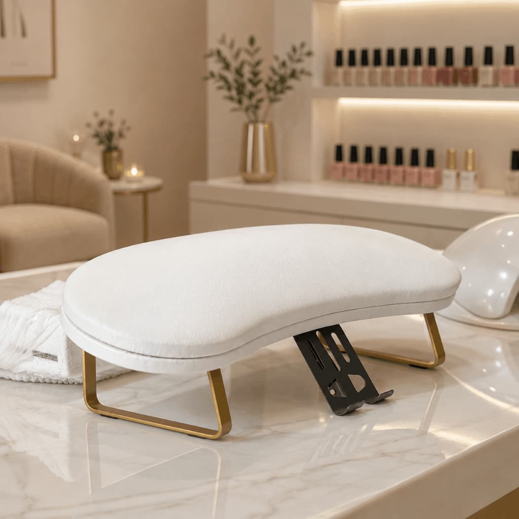 APOIO DE MÃO PARA MANICURE FEIJÃO CHAMPIONS COM DESIGN ORGÂNICO PREMIUM CONFORTAVEL EXCLUSIVO PREMIUM