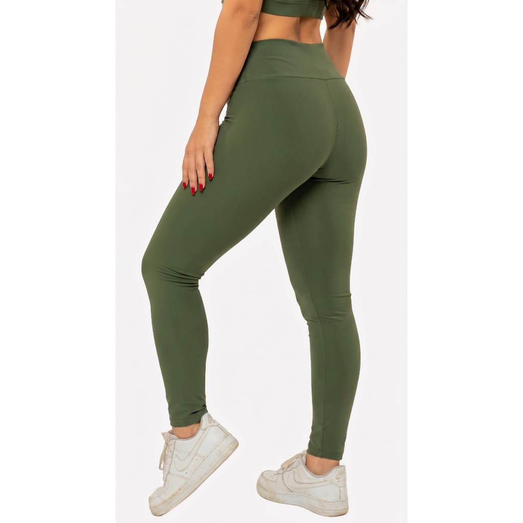 Calça Legging Fitness Feminina Cintura Alta Modeladora Empina Bumbum Academia- Universo Fitness 👑