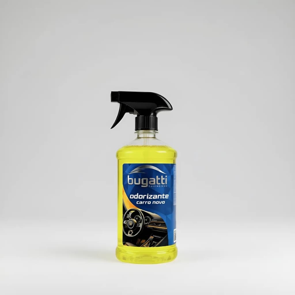 Aromatizante Automotivo Cheirinho Odorizante Carro Novo Bugatti Premium Car 1 Litro