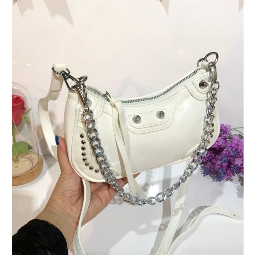 Bolsa de Festa Pequena para Mulheres com Duas Alças Transversais e de Ombro gt-3918