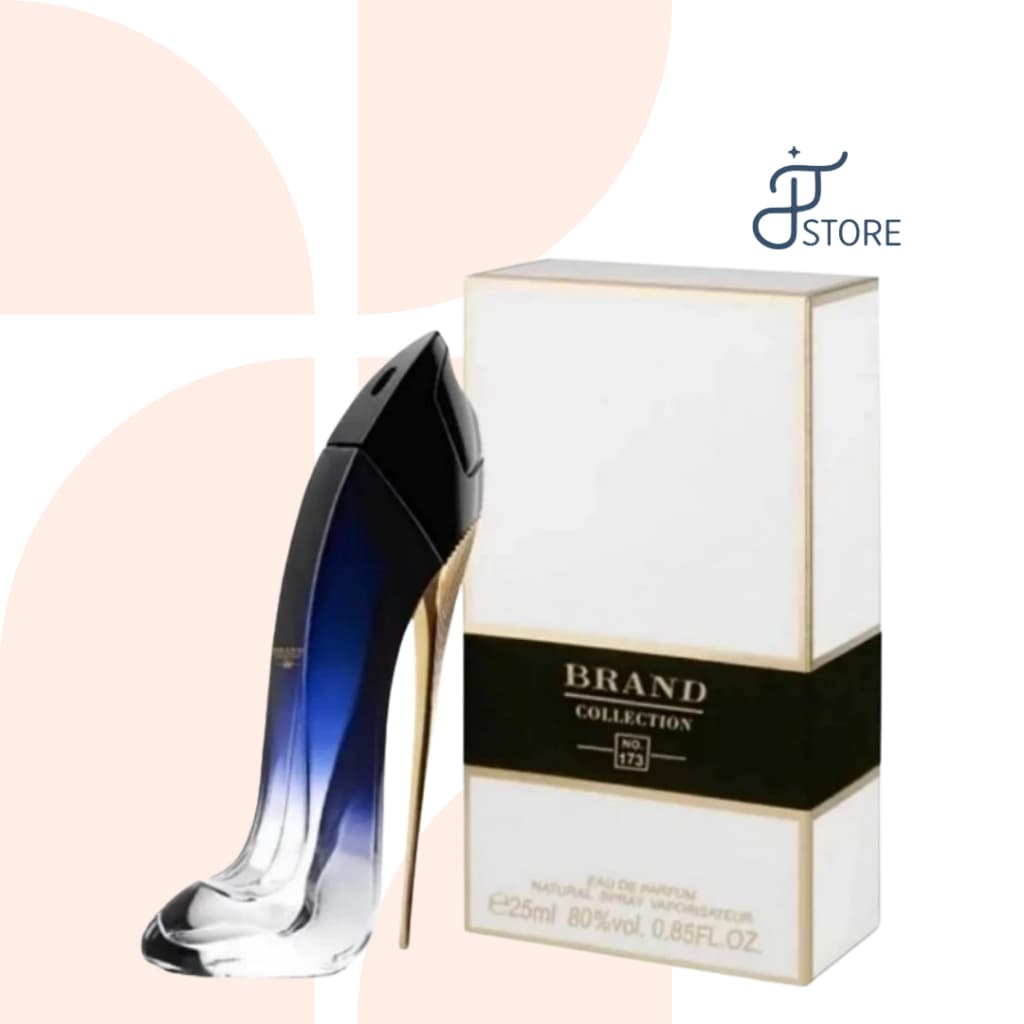 Perfume Importado Brand Collection (173) Saltinho Sapato Floral Oriental Âmbar Baunilha Feminino 25ml