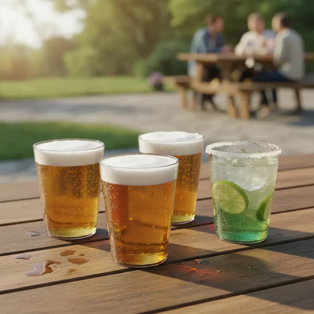 Caldereta Usual Drink 400ml Premium | Kit 100 Unidades Acrílico Chopp Cerveja Drinks