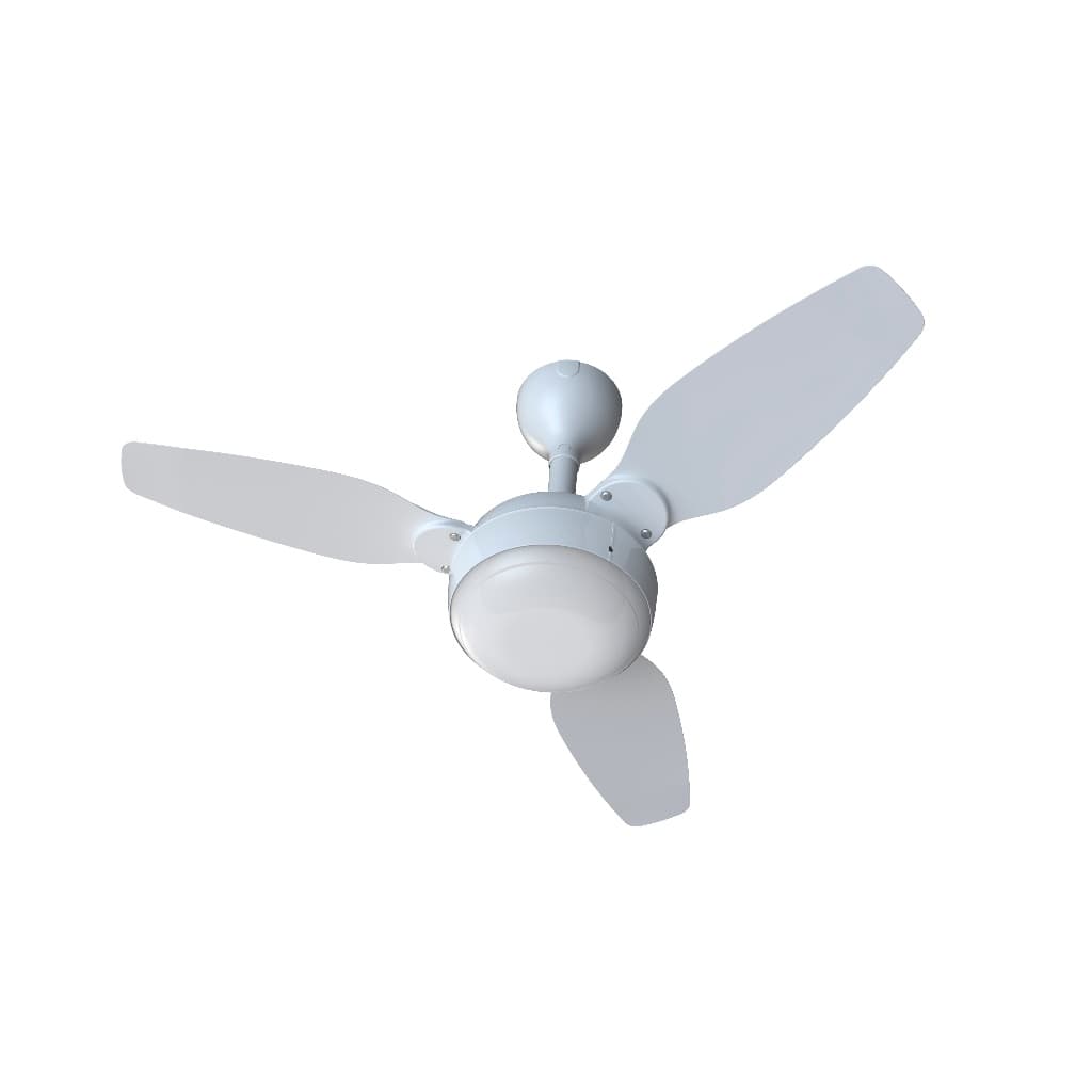 Ventilador de Teto Legacy Inverter com Controle Remoto 3 Pás Branco Bivolt Ventisol