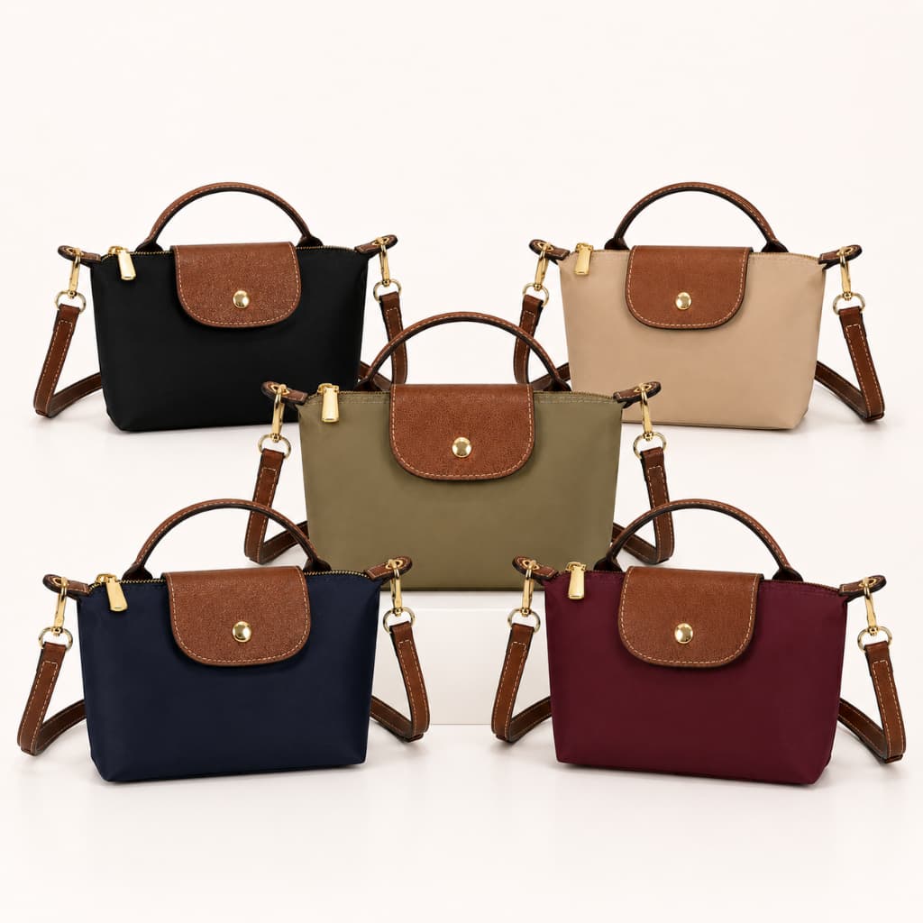 Bolsa Feminina Pequena Transversal Tiracolo Alça Regulável Casual Elegante Mini Bolsa