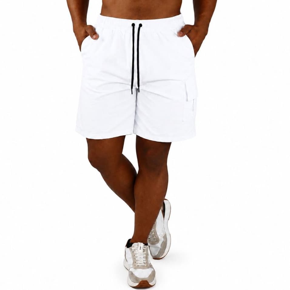 Short Bermuda Cargo Masculino com Bolso Lateral – Tecido sarja | Envio Imediato | Promoção