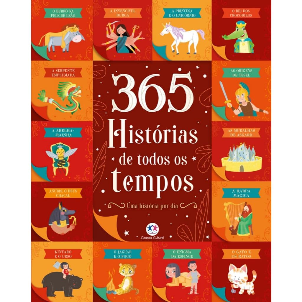 Livro - 365 histórias de todos os tempos