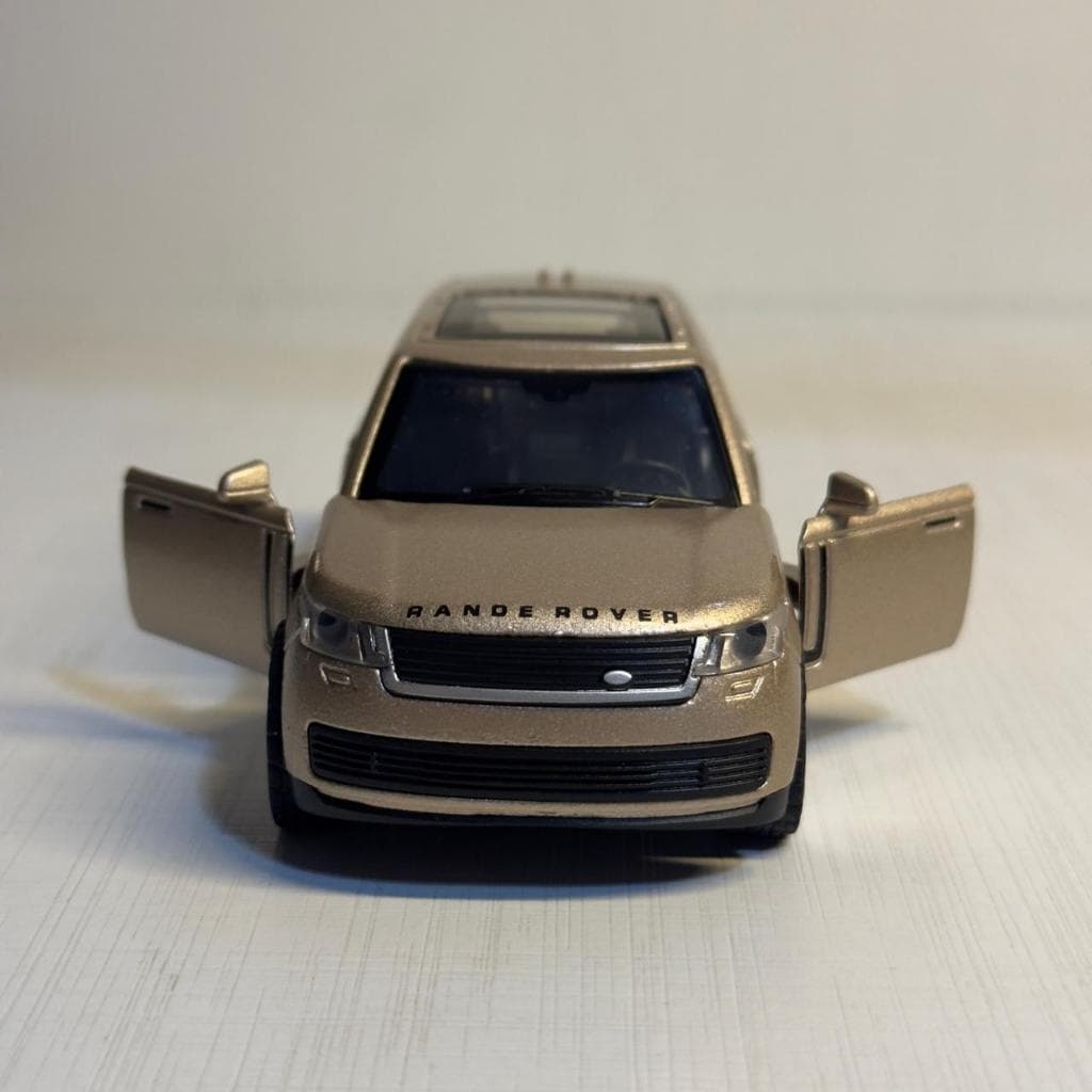 Carrinho De Ferro Miniatura | Range Rover | SUV | Metal | Abre Portas | Fricção