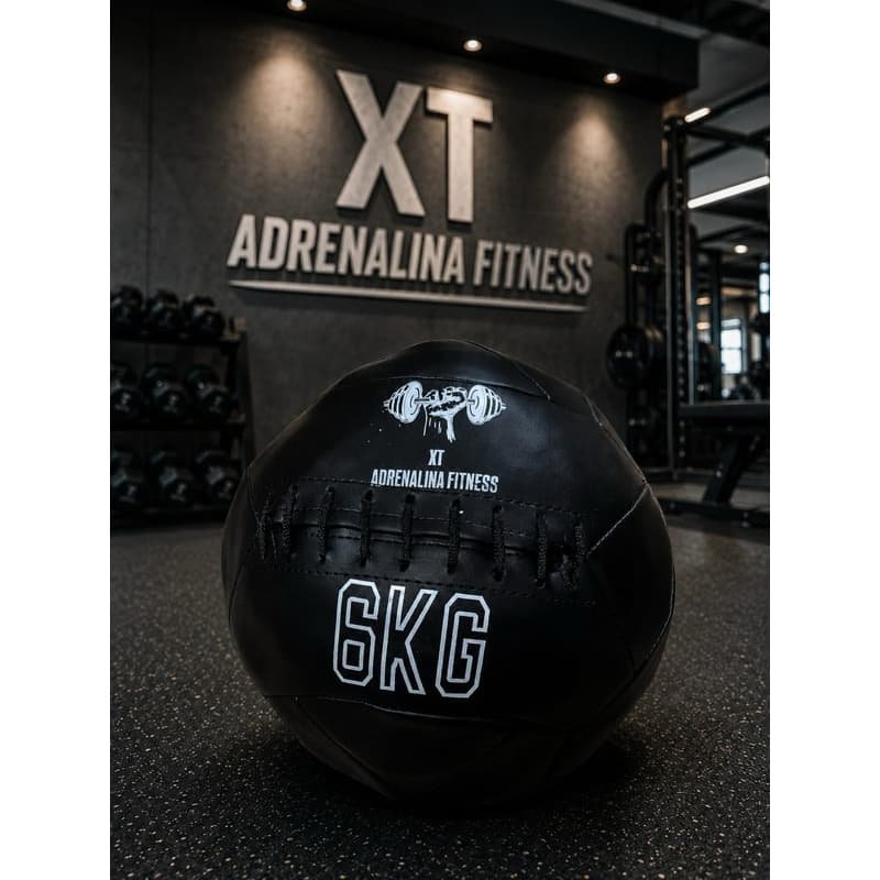 kit 3 Wallball 6kg Medicine Crossfit Bola de Peso Academia Fitness Treino Funcional