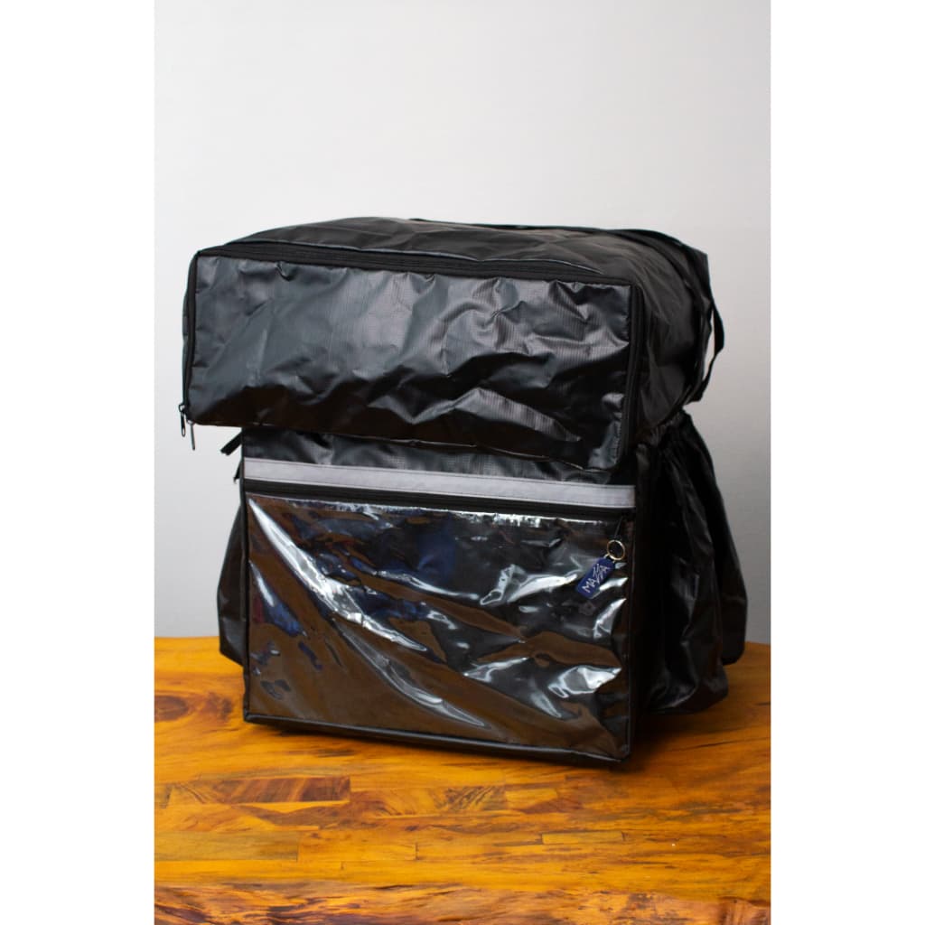 Capa para Mochila Bag Lona Bolsão 50x50 - Pizza Motoboy Delivery 45L Impermeável SEM ISOPOR