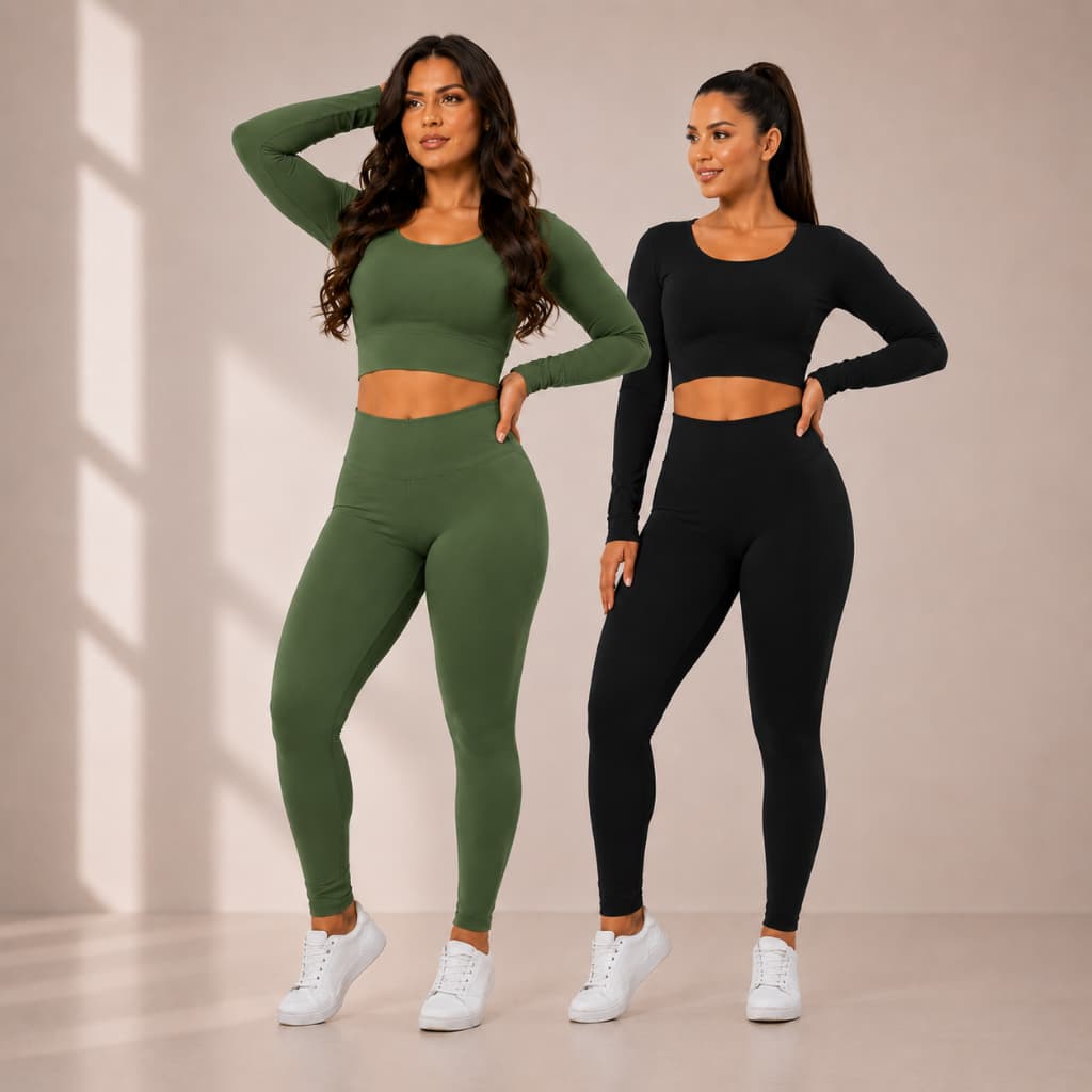 Calça Legging Fitness Feminina Cintura Alta Levanta Bumbum Moda Academia Treino Confortável