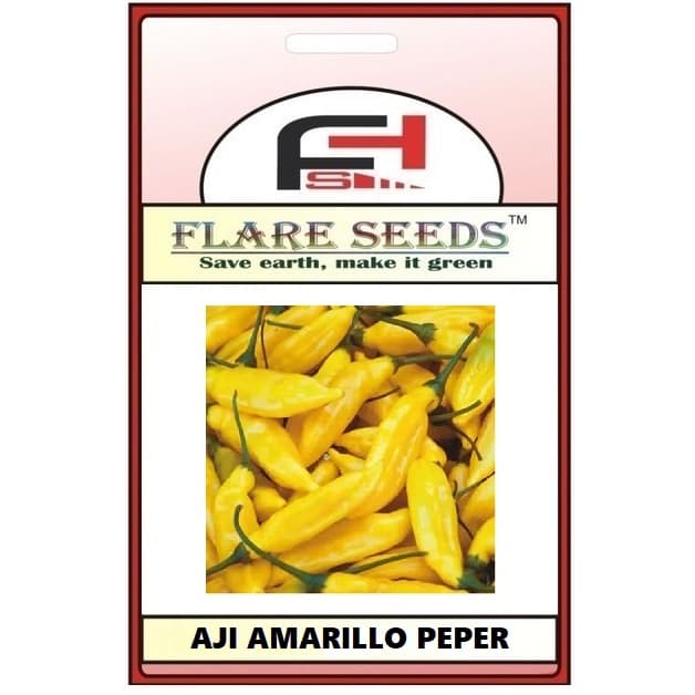 5 sementes pimenta aji amarelo