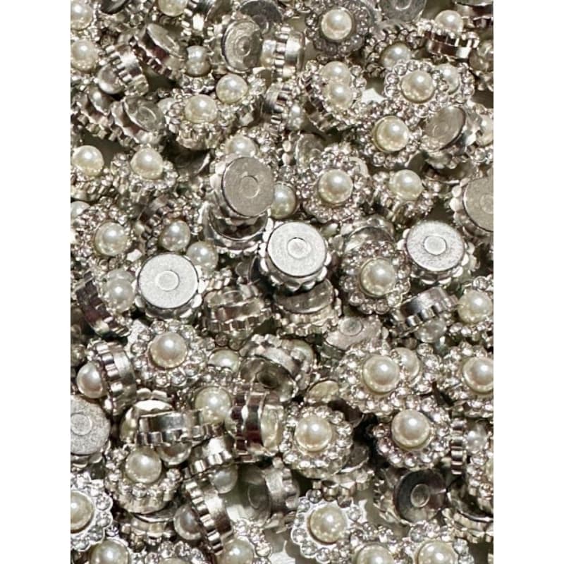 Pedraria Girassol com Pérolas Qualidade Premium Otima Colagem em Laços Caixas de Presentes Chaton p customização