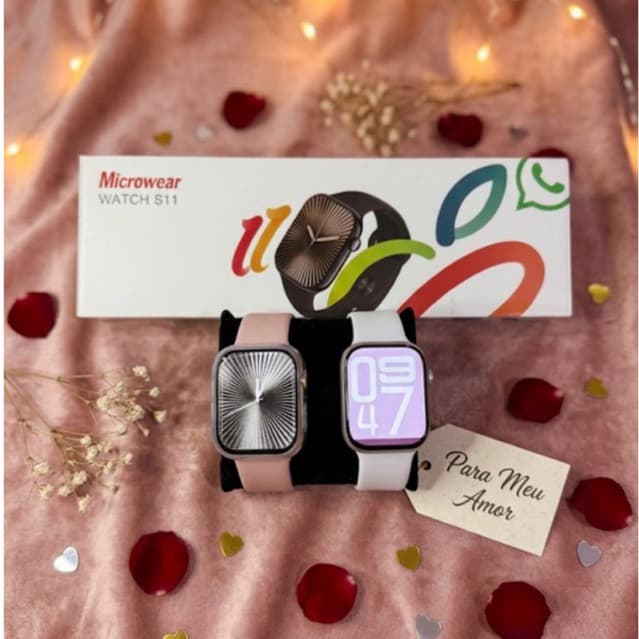 Relógio Inteligente S11 Amoled Série11 SmartWatch Lançamento 2025 2GB GPS Monitor Esportivo