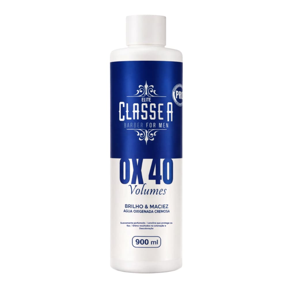 Água Oxigenada Cremosa Classe A 40 Volumes 900ml Profissional