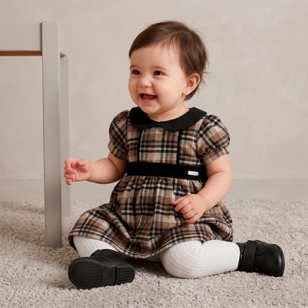 Vestido Infantil Menina Xadrez 100% Algodão Flanelado P ao G Festa Junina