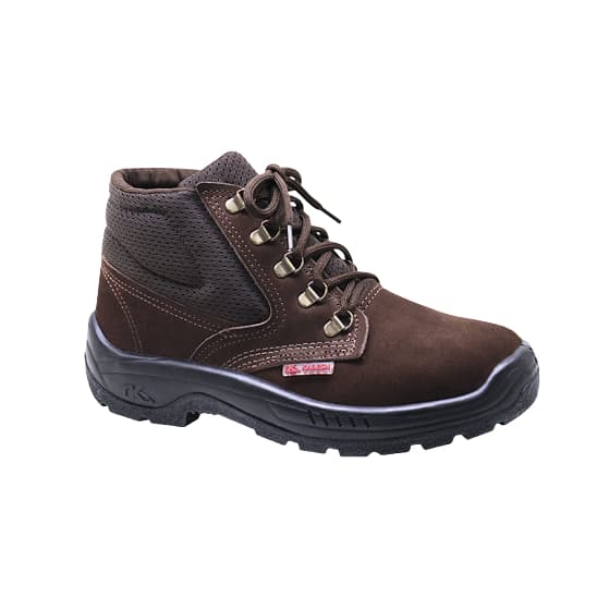 BOTA DE SEGURANÇA FLEX NOBUCK 3G BI PVC MARROM ELETRICISTA CA 47507
