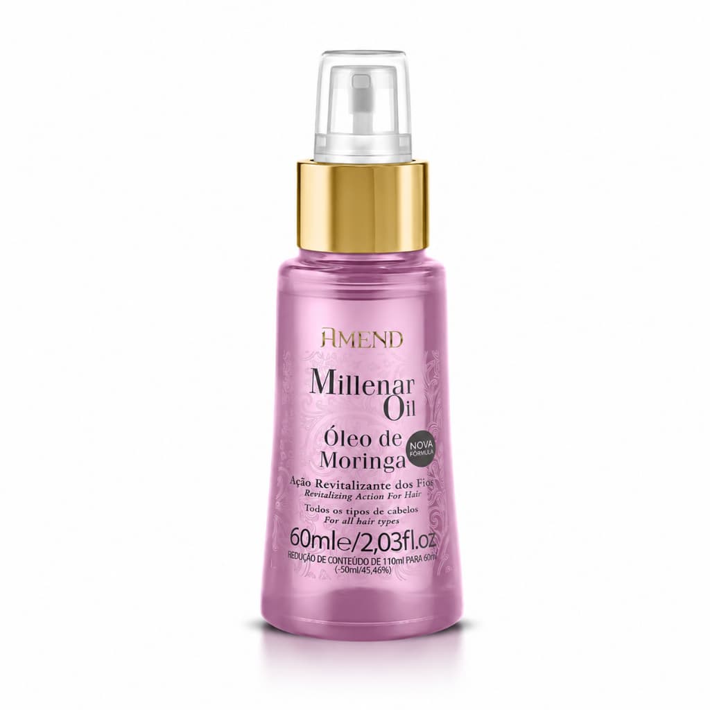 Óleo De Moringa Propriedades Revitalizantes Amend Millenar Oil 60Ml