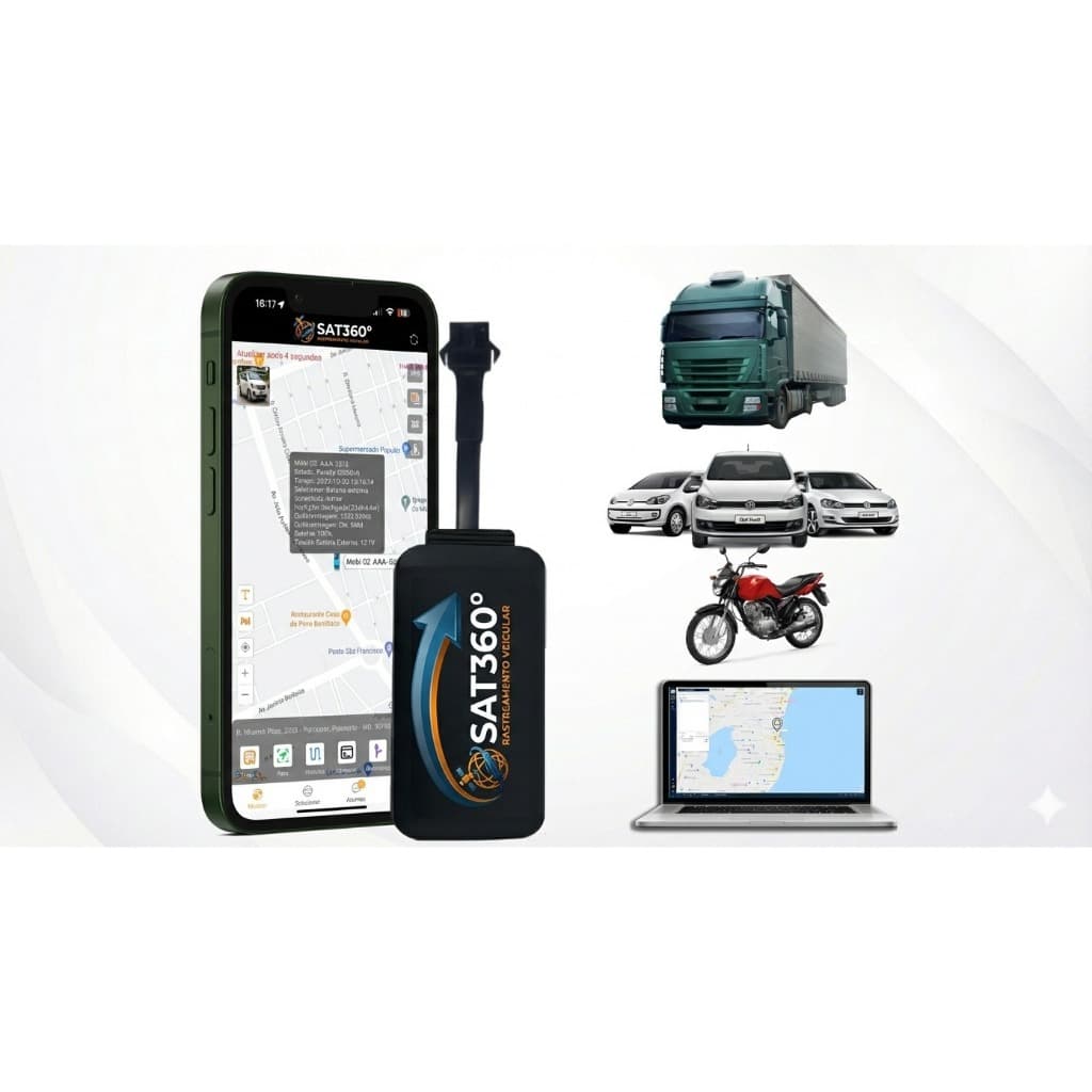 RASTREADOR VEICULAR COM CHIP E PLATAFORMA