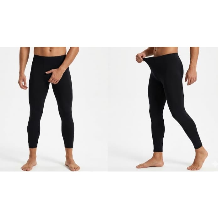 Meia Calça Térmica Masculina Forro Flanelado Peluciada Frio Sem Pé