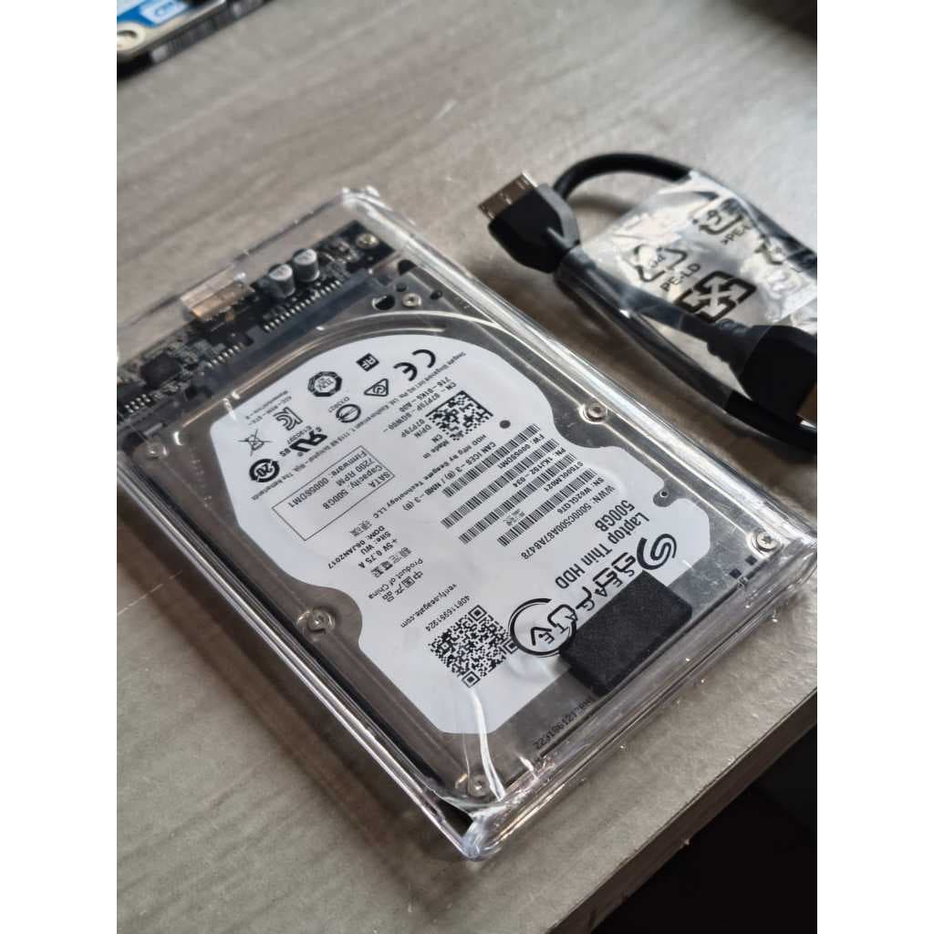 HD Externo 500GB USB 3.0 Usado Testado PC Notebook PS4 Xbox SEAGATE