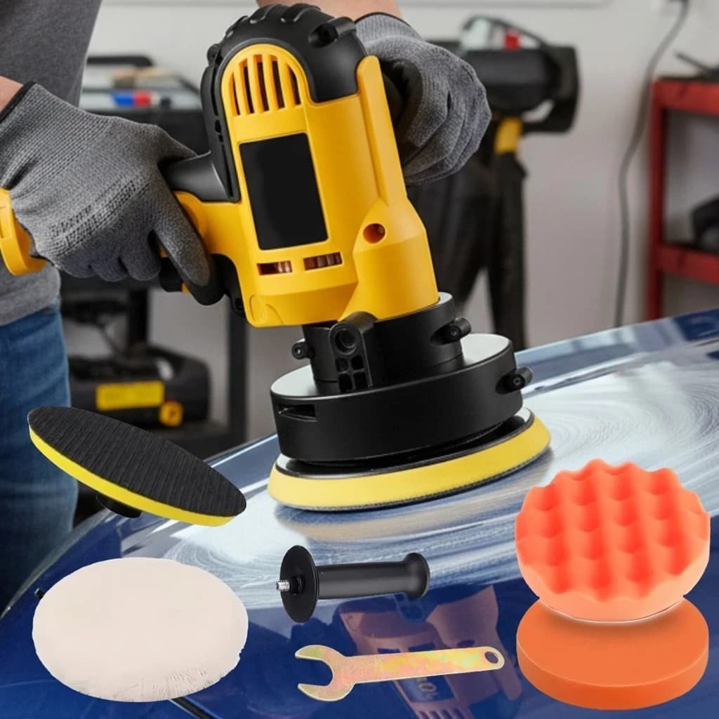 Polidor Politriz Angular 850w Multifunçoes e velocidades Automotiva Esmerilhadeira Profissional