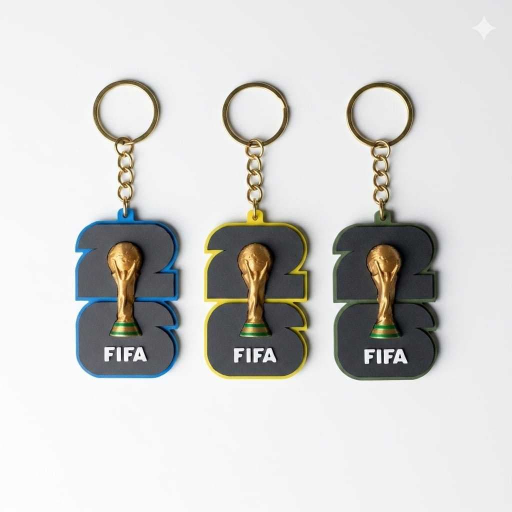 Chaveiro Copa do Mundo 2026 Brasil