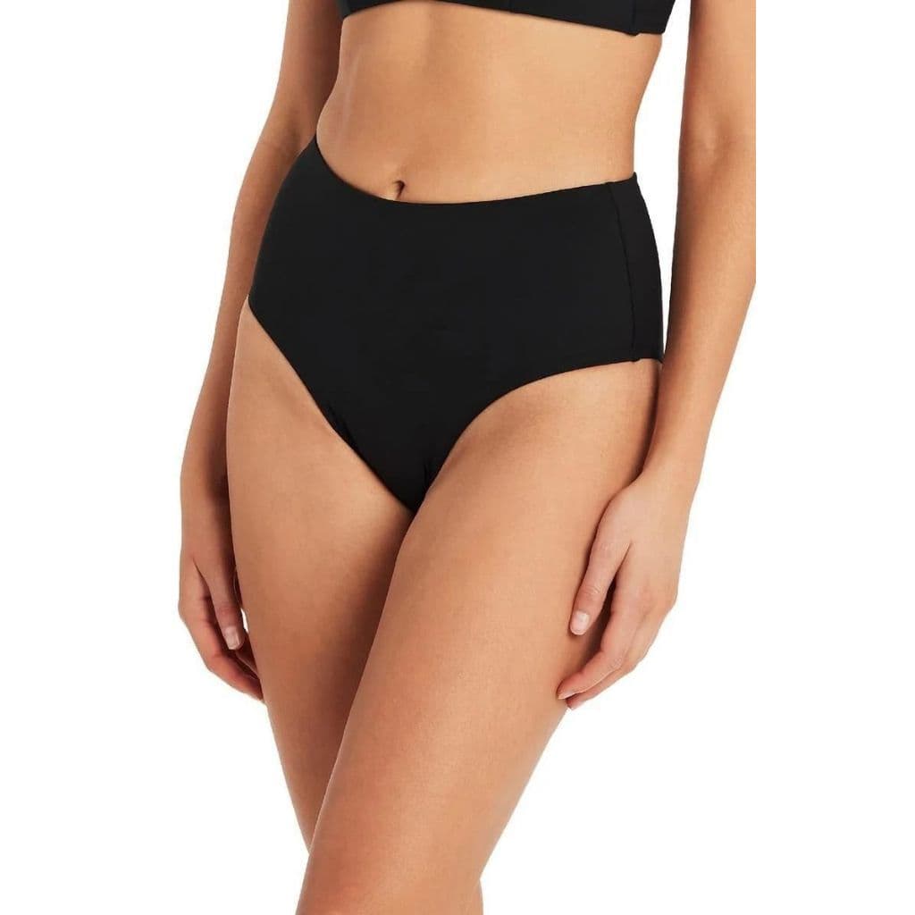 Calcinha Modeladora Cós Alto Sem Costura Corte a Laser Não Marca Confortável Lateral 7cm