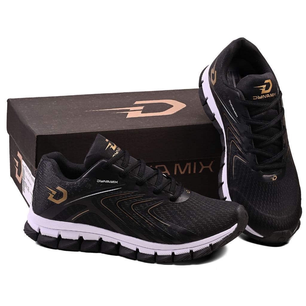Tênis Esportivo Dynamix – Corrida, Academia e Caminhada | Confortável, Leve e Moderno