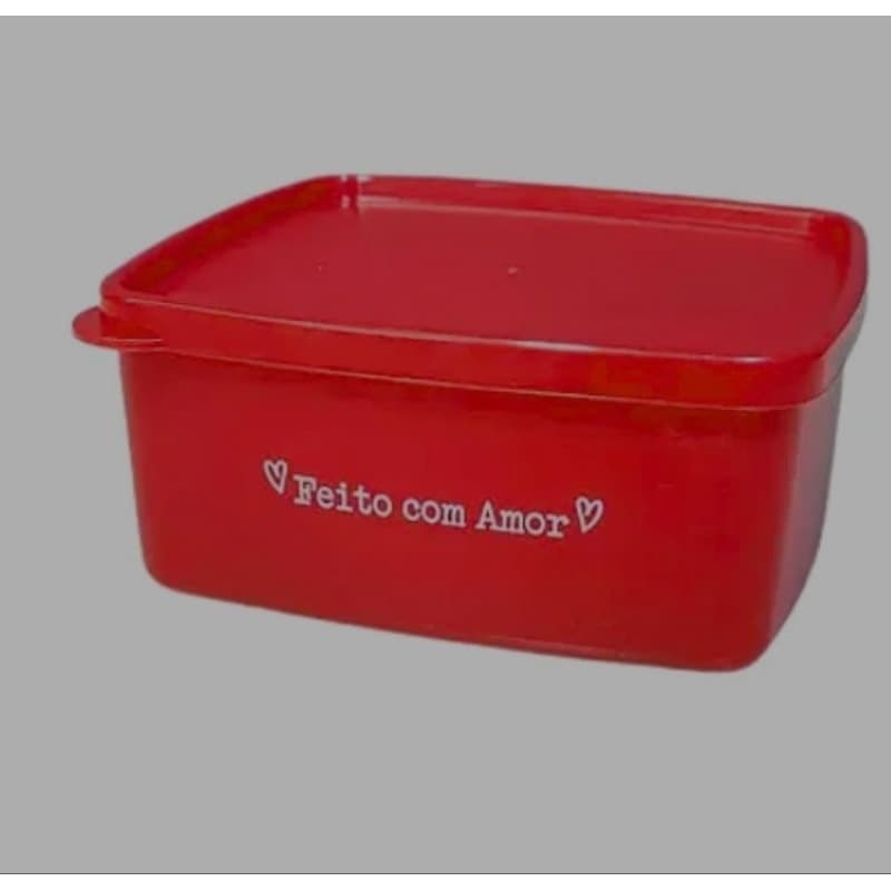 Jeitosinho 400ml feito com amor Tupperware