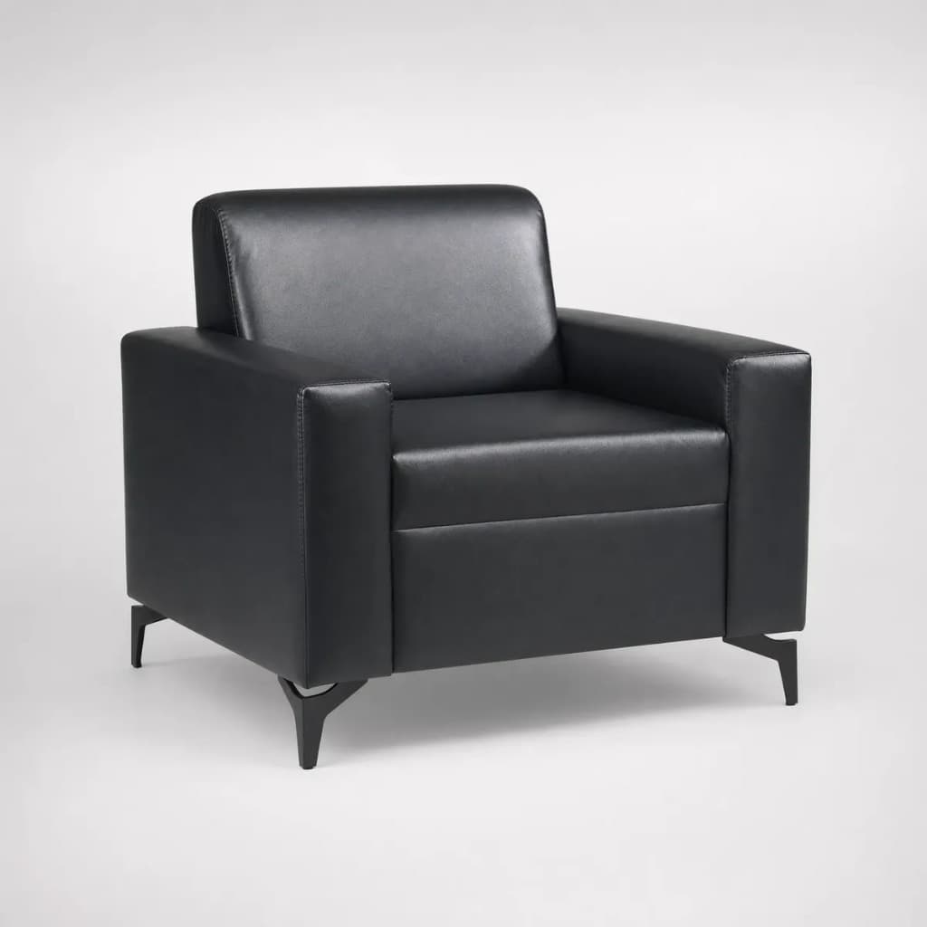 Poltrona Régis Elegance Corino Premium para Ambientes Sofisticados - Recepção - Clinica