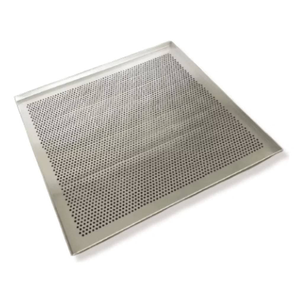 ASSADEIRA PERFURADA ALUMINIO IDEAL PARA FORNO E PADARIA 35X35X1 CM