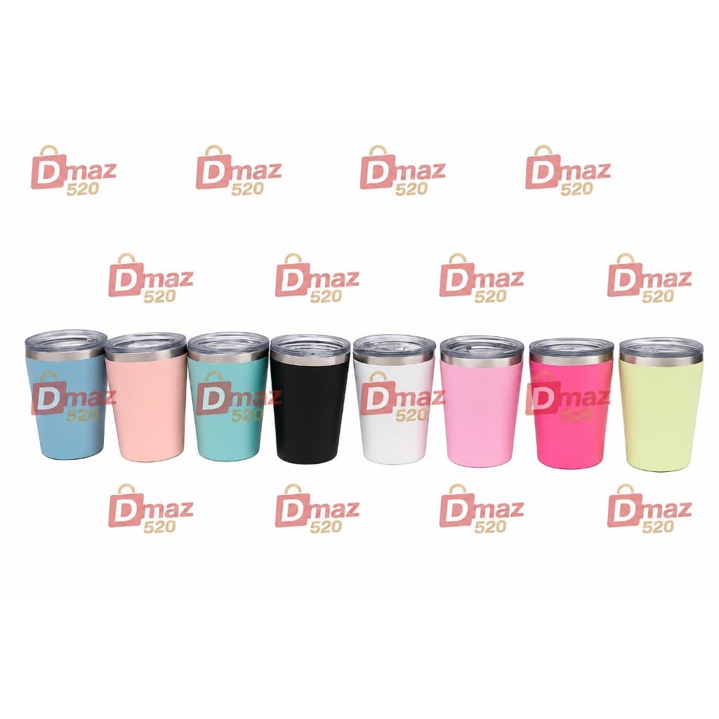 Mini copo 260 ml térmico com tampa liso