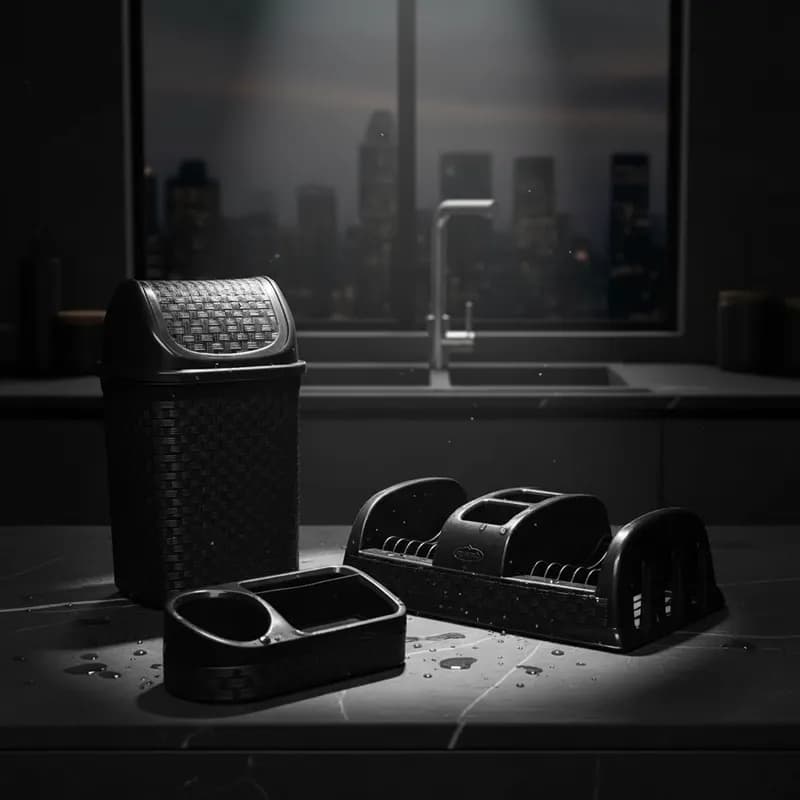 Kit pia 3 Peças Rattan Nitron