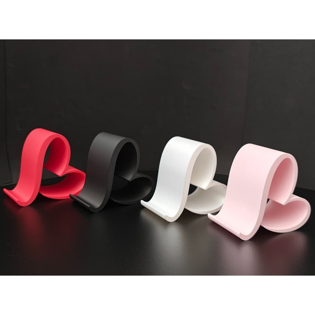 Suporte de Celular Personalizado de Coração | Decoração e Organizador Mesa e Escritório
