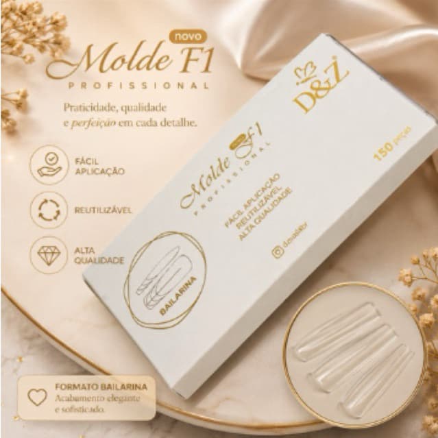 Molde Pro F1 0mm Gringo Profissional 150und - D&Z