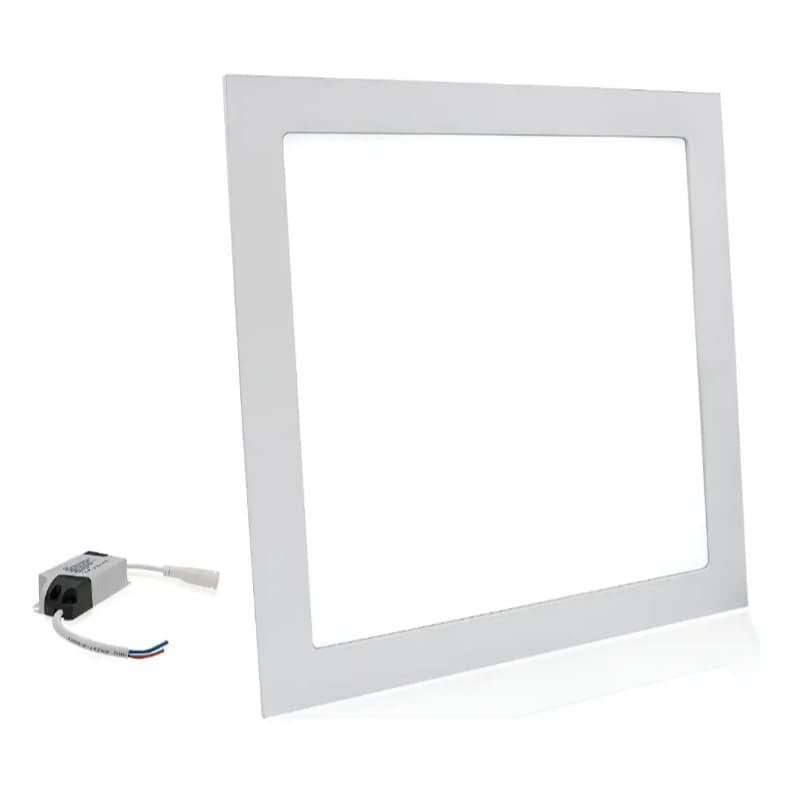 Painel Led Quadrado Embutir 18w 6500k 100-240v 21,5cm