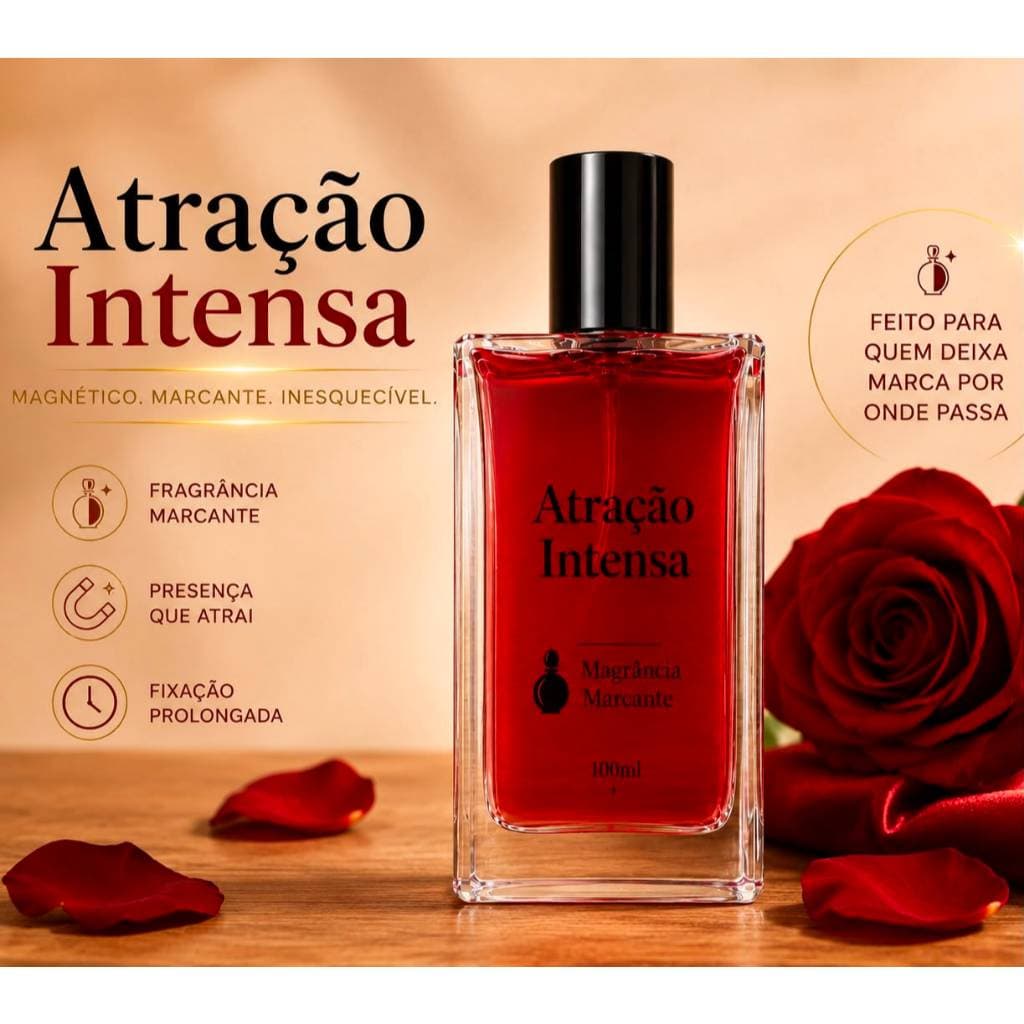 Perfume Masculino com Feromônios Ativados 50ml Atração