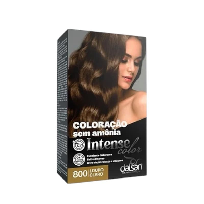 Coloração louro claro sem amônia 800 Dalsan