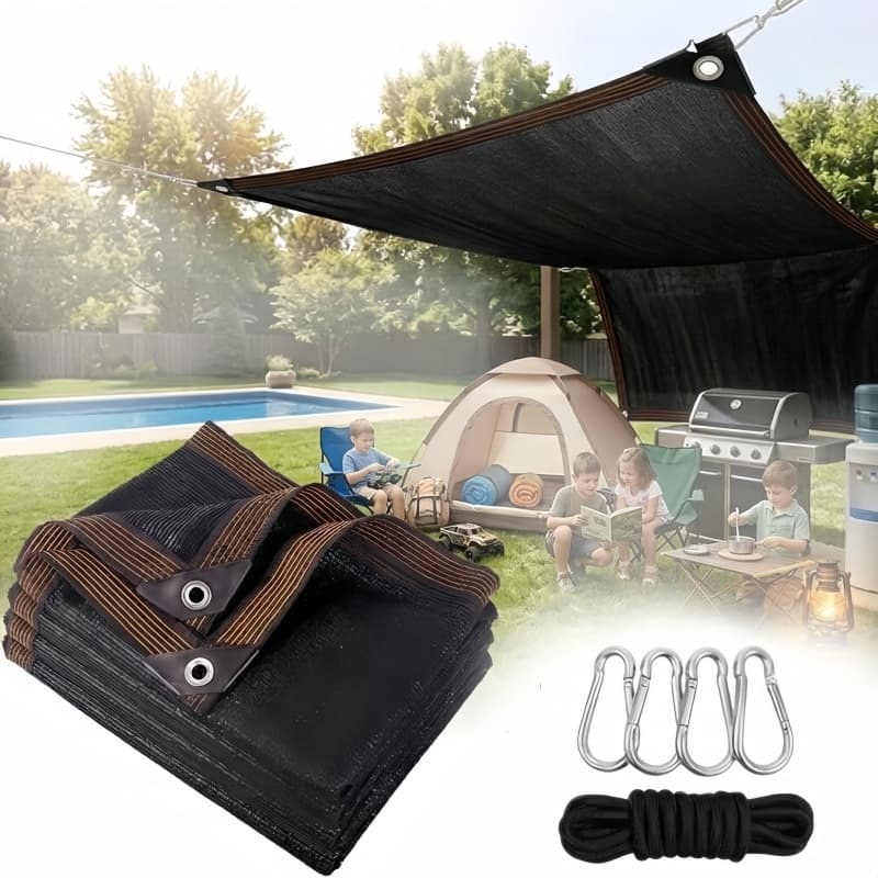 Tela Sombrite 90% para Garagem e Jardim – Proteção UV Contra Sol Sombra Tela de Polietileno