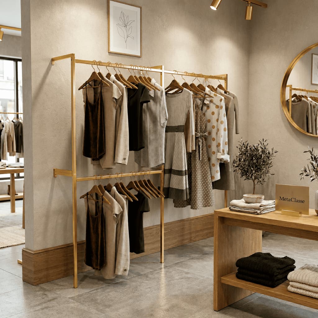 Cabideiro para roupa, Arara para loja