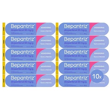 kit 10 Bepantriz Pomada Assaduras 30g