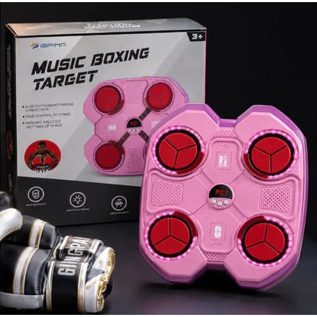 Máquina Inteligente de Boxe Soco Música Bluetooth Anti Estresse